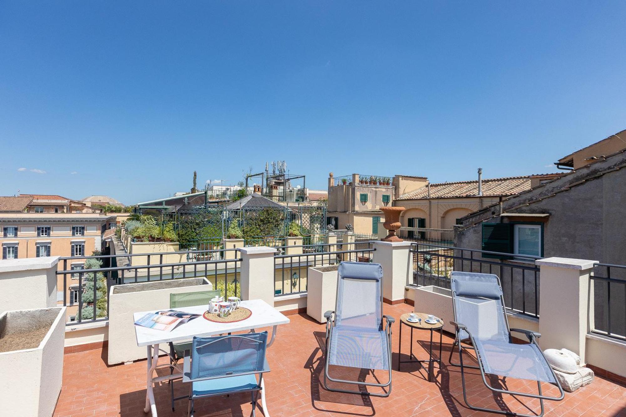 Argentina Penthouse By Rental In Rome Buitenkant foto