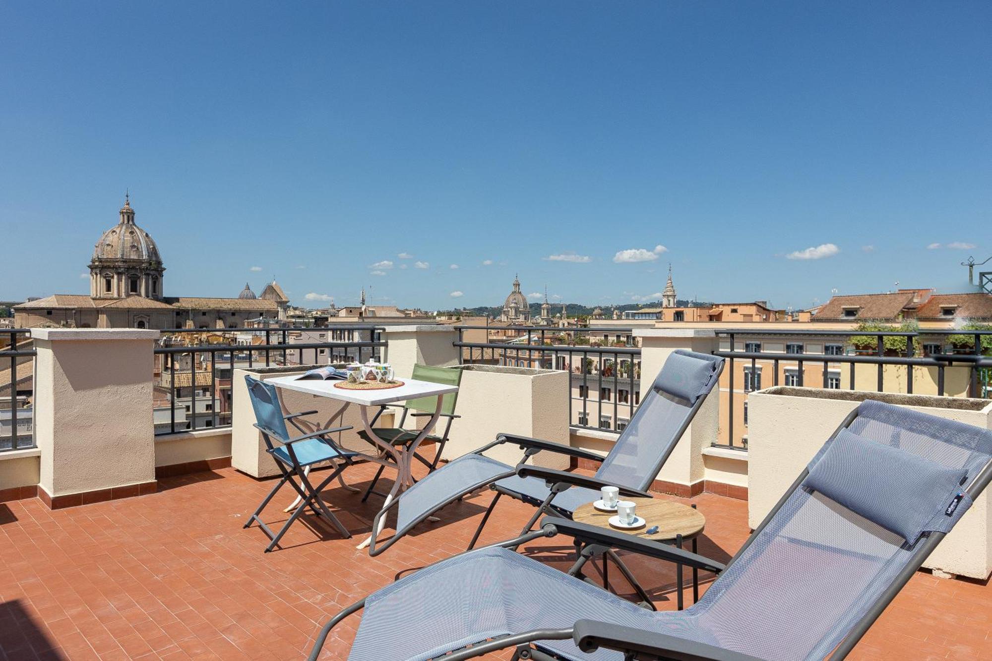 Argentina Penthouse By Rental In Rome Buitenkant foto