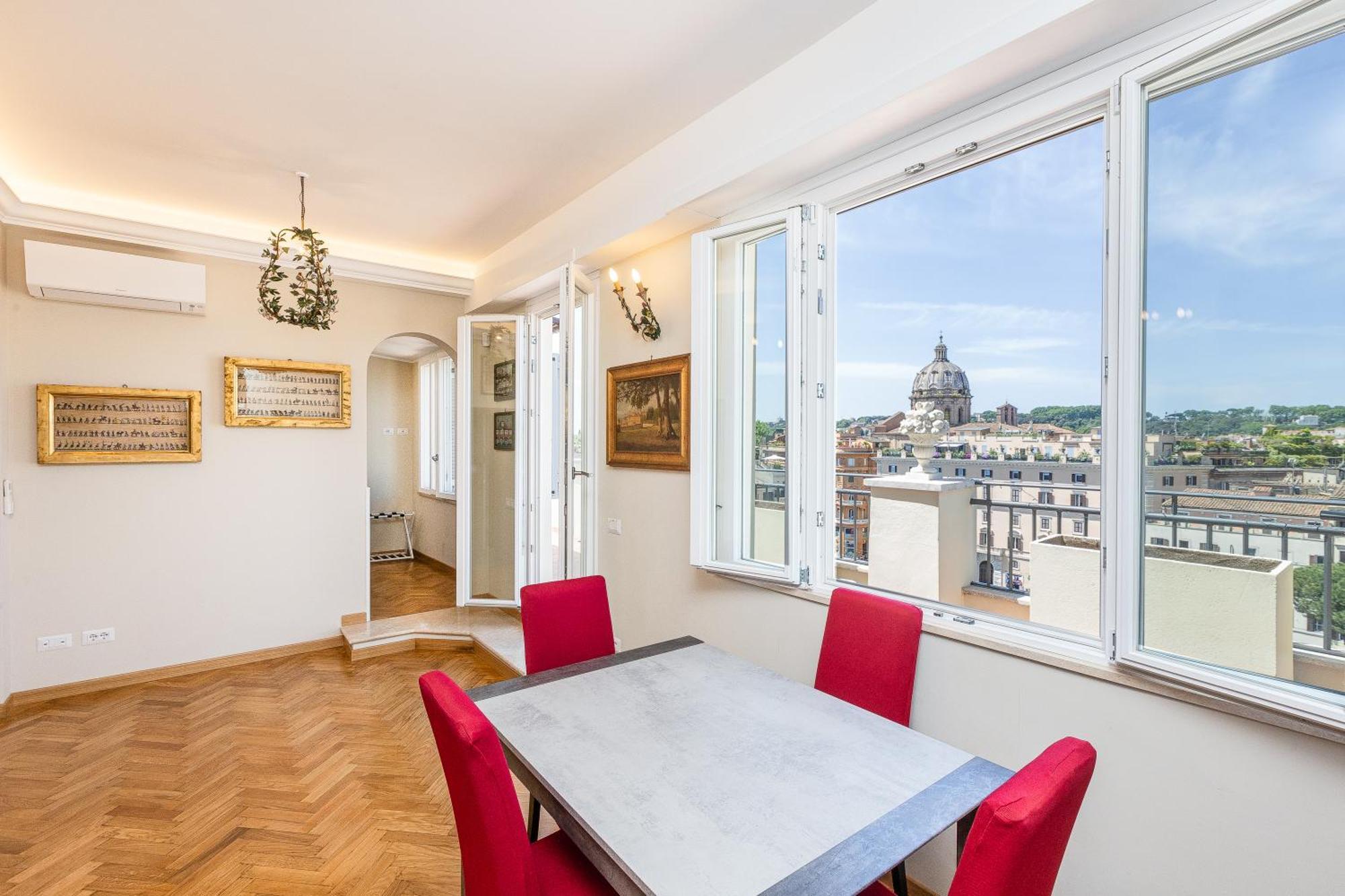 Argentina Penthouse By Rental In Rome Buitenkant foto