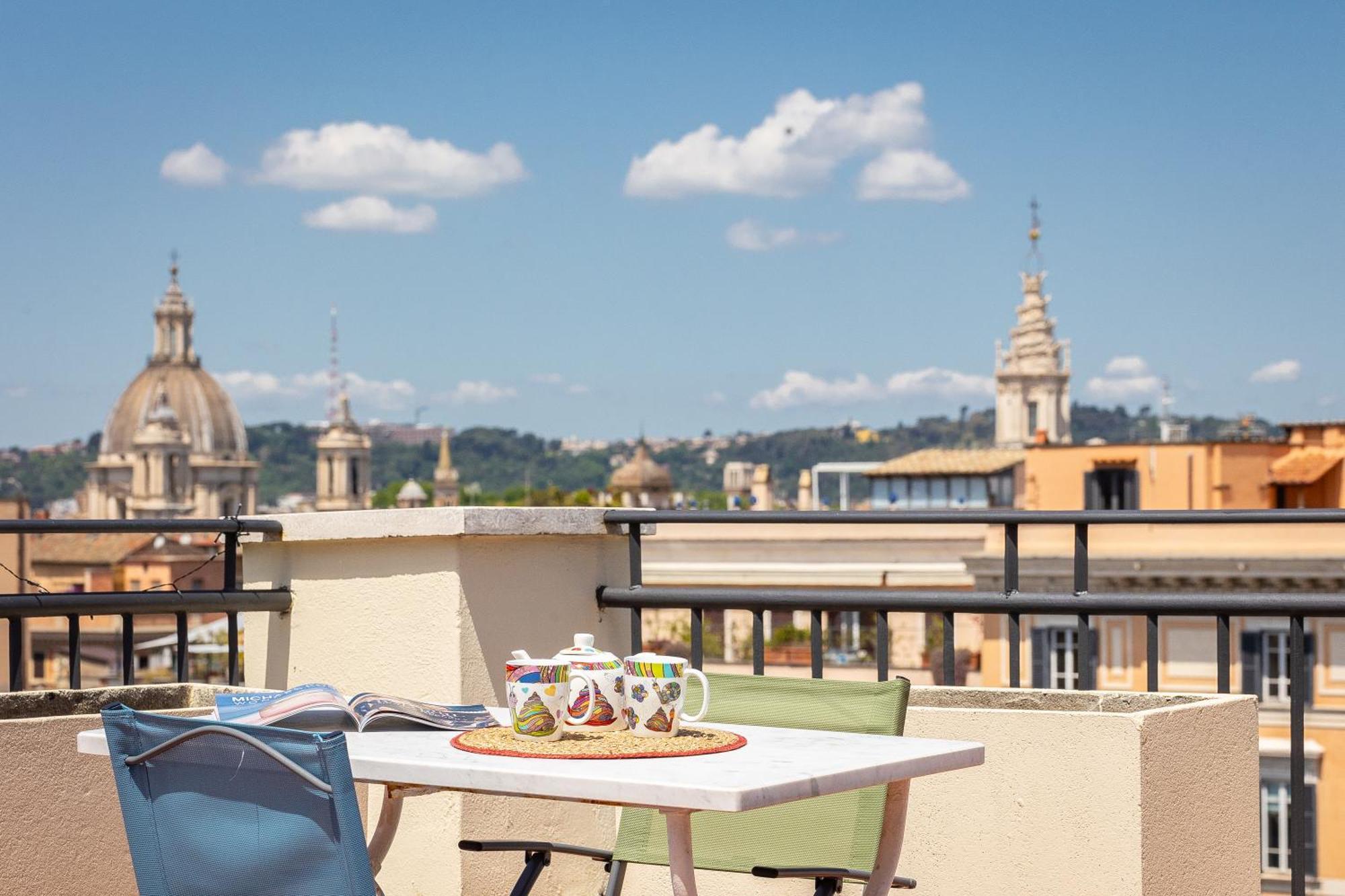 Argentina Penthouse By Rental In Rome Buitenkant foto