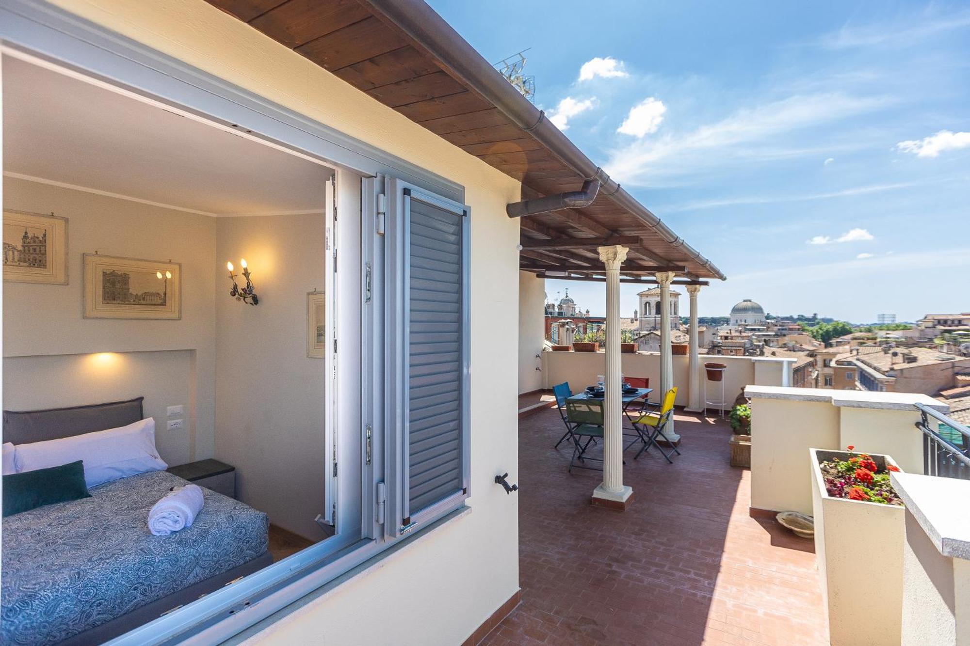 Argentina Penthouse By Rental In Rome Buitenkant foto
