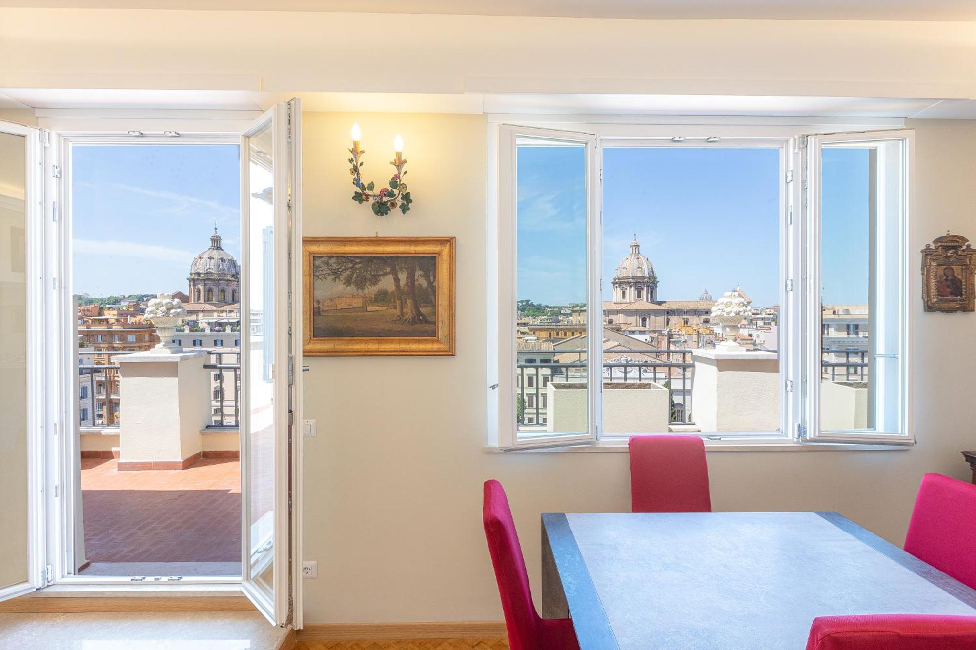 Argentina Penthouse By Rental In Rome Buitenkant foto