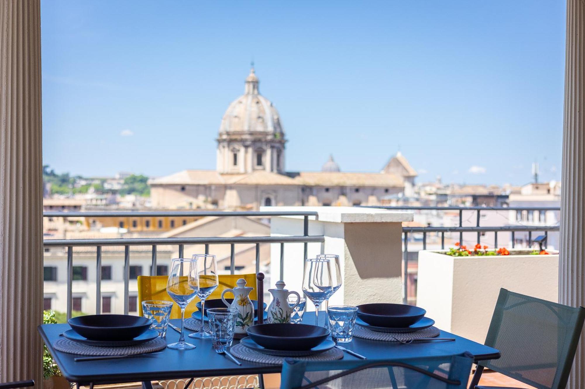 Argentina Penthouse By Rental In Rome Buitenkant foto